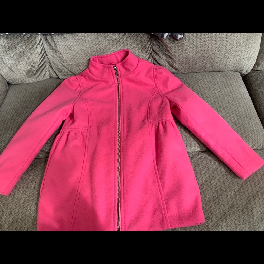 Gymboree pink Coat girls size 5/6